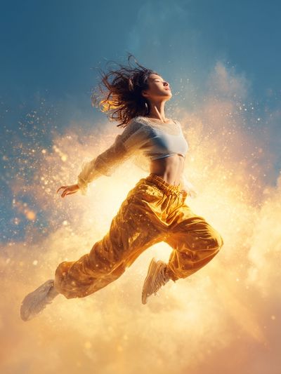 Dynamic Dancer — Fine Art Print. poster print