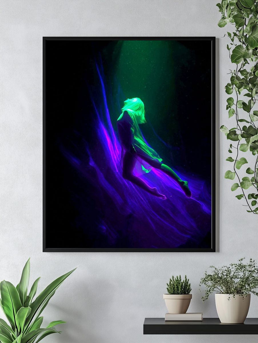 Ethereal Dancer — Fine Art Print. — room view 4