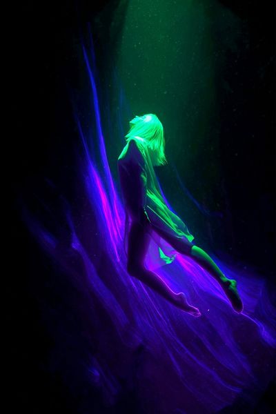 Ethereal Dancer — Fine Art Print. poster