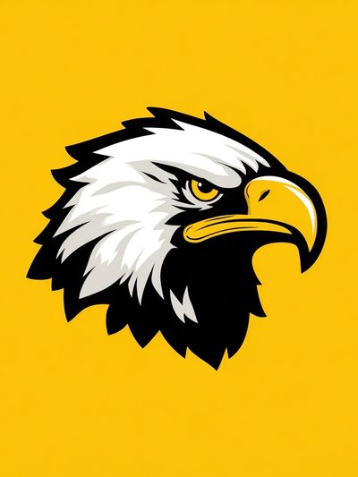 Eagle Head — Illustration Print. poster print