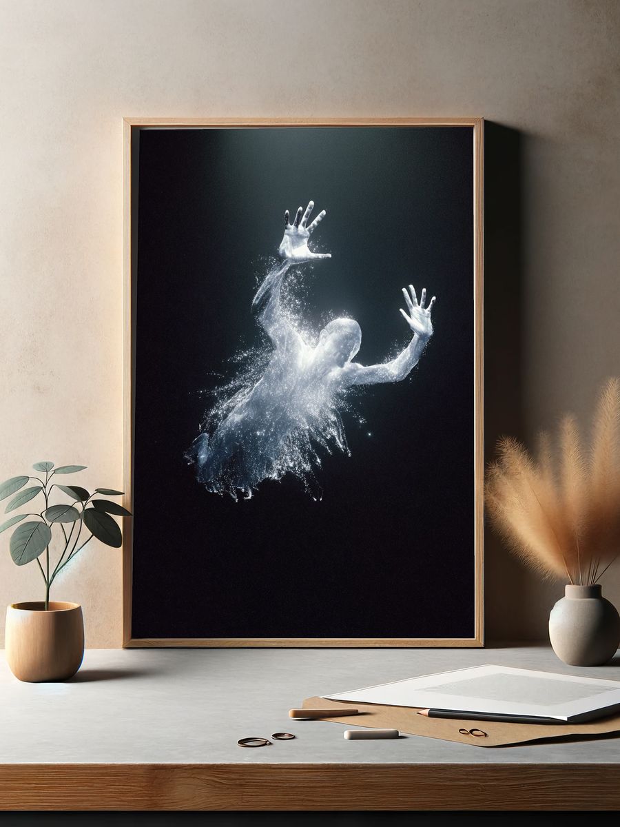 Ethereal Escape — Fine Art Print. — room view 2