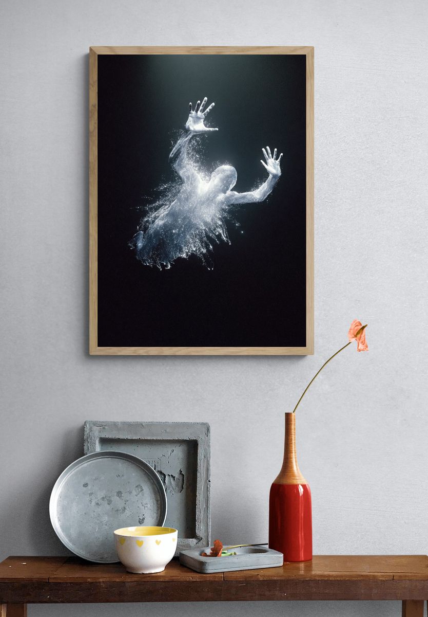 Ethereal Escape — Fine Art Print. — room view 3