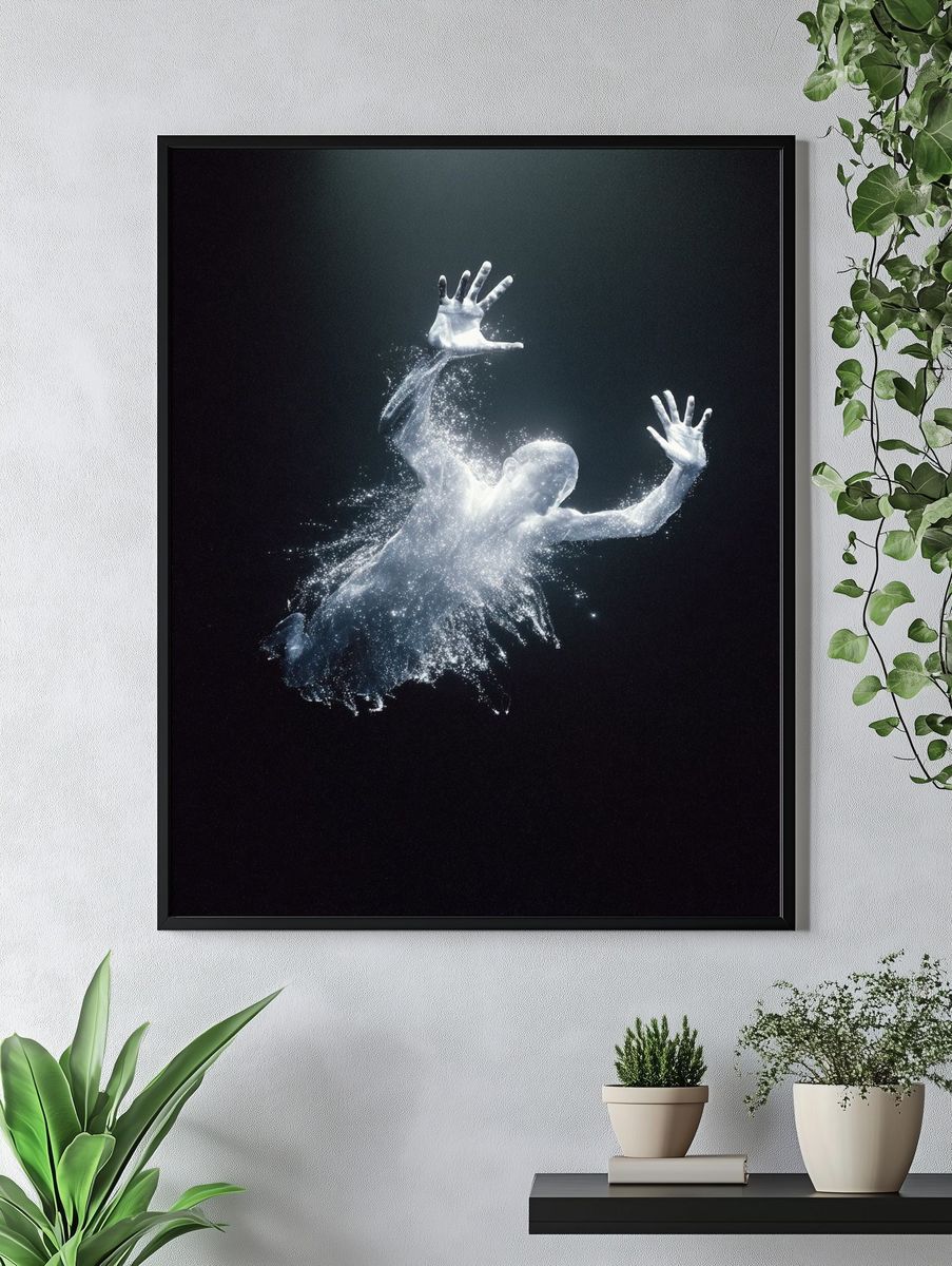 Ethereal Escape — Fine Art Print. — room view 4
