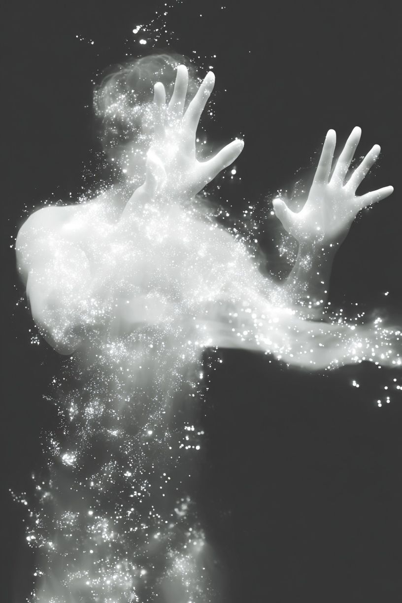 Ethereal Human Form — Fine Art Print. poster — fine-art art