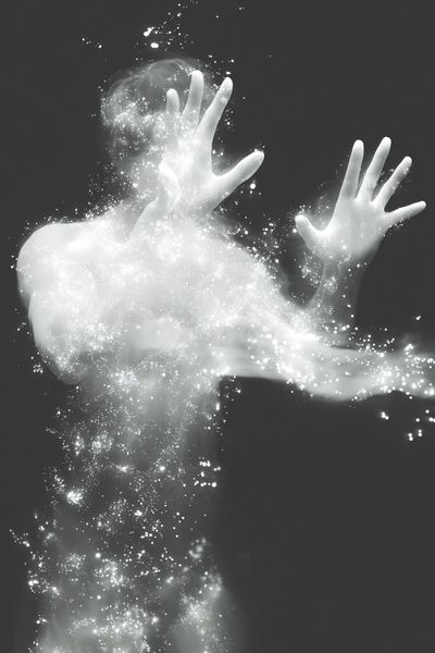 Ethereal Human Form — Fine Art Print. poster
