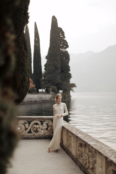 Elegant Woman by the Lake — Fine Art Print. poster print