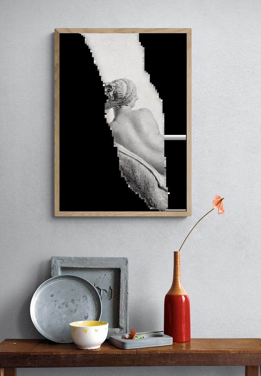 Elegant Woman — Fine Art Print. — room view 3
