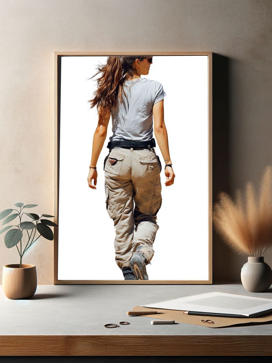 Adventurous Explorer — Photography Print. — room view 2