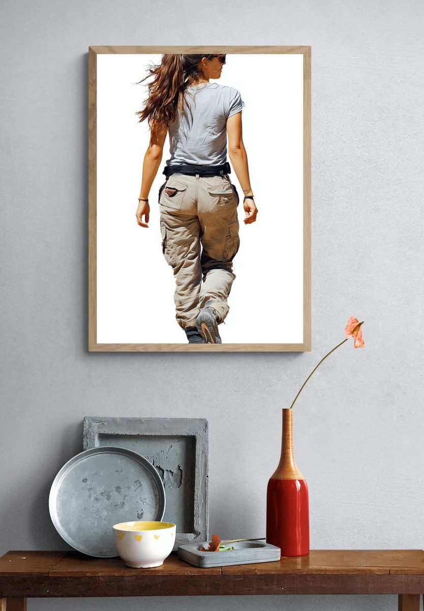 Adventurous Explorer — Photography Print. — room view 3