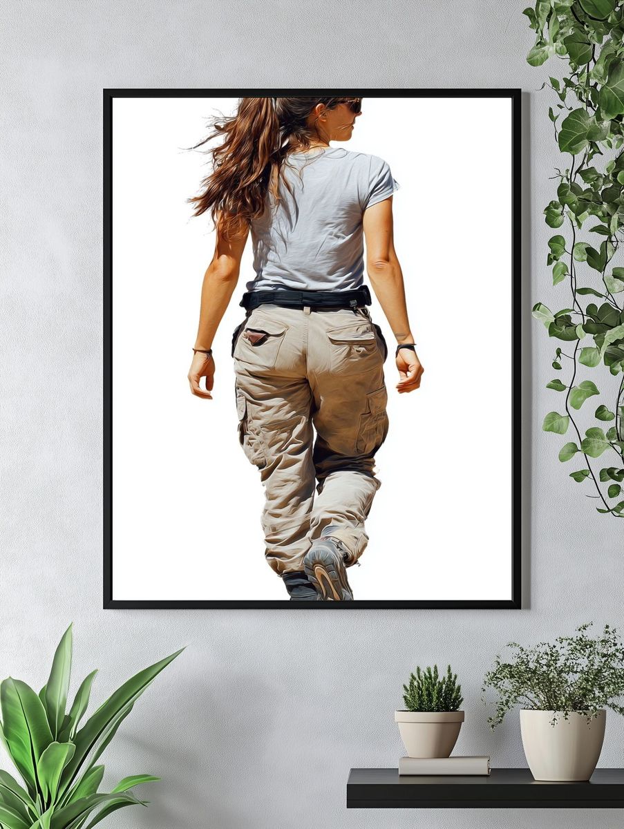 Adventurous Explorer — Photography Print. — room view 4