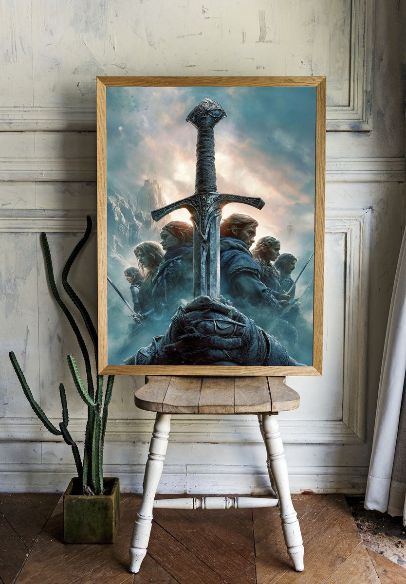Epic Fantasy Adventure — Movie Poster. — room view 1