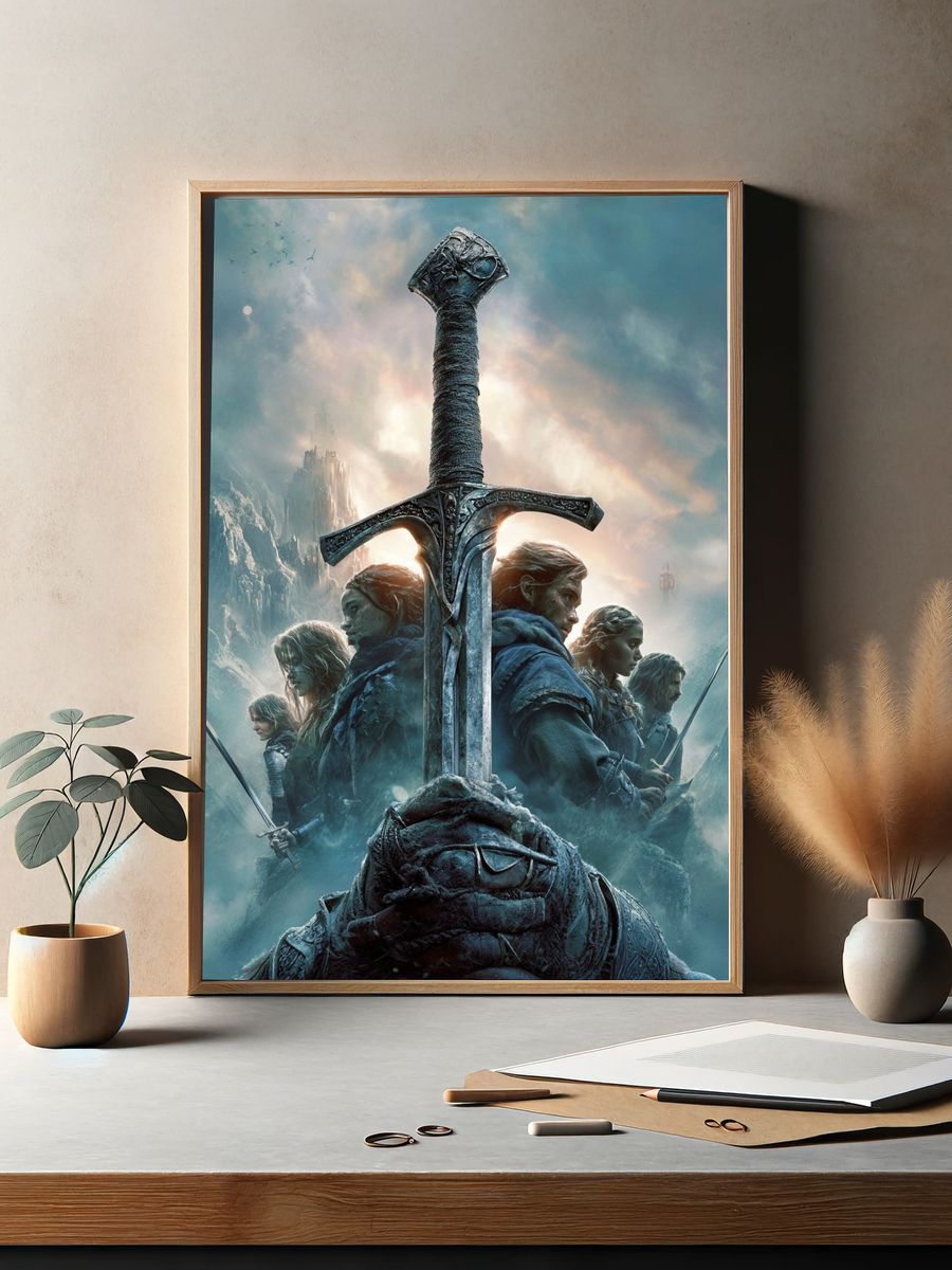 Epic Fantasy Adventure — Movie Poster. — room view 2