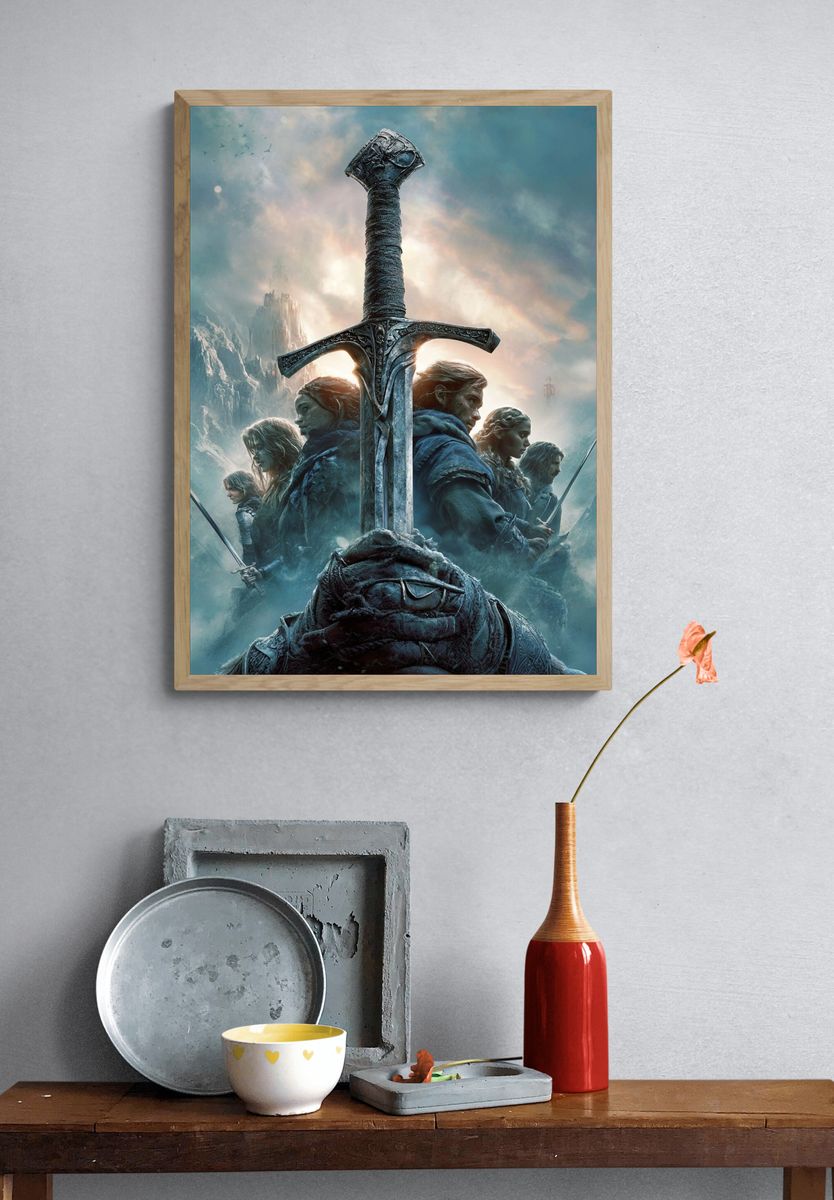 Epic Fantasy Adventure — Movie Poster. — room view 3