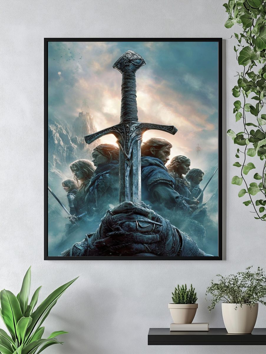 Epic Fantasy Adventure — Movie Poster. — room view 4