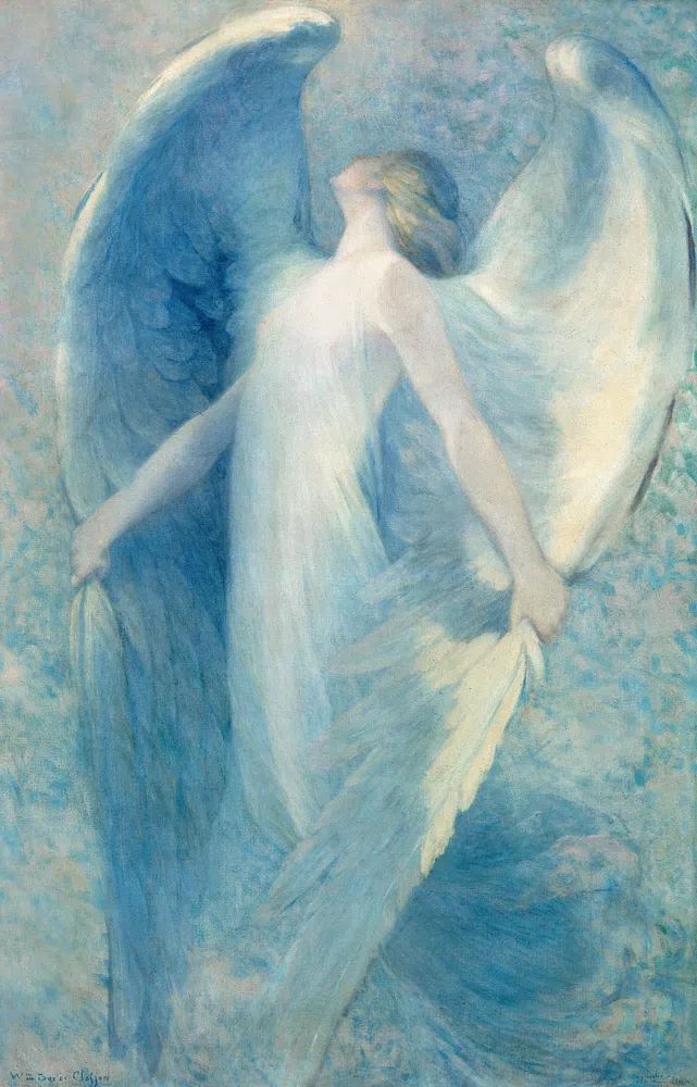 angel (1926) aesthetic painting William. poster detail