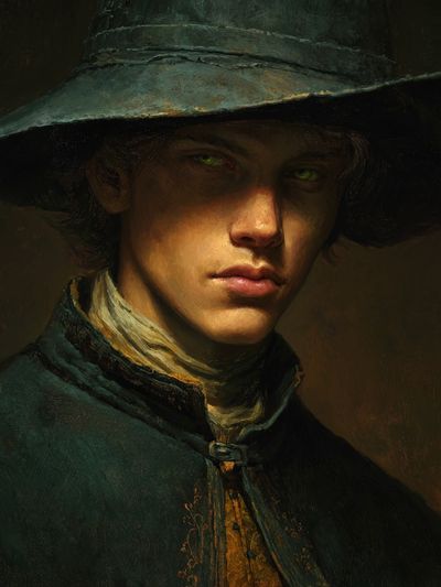 Moody Portrait Fine-Art Print. poster print