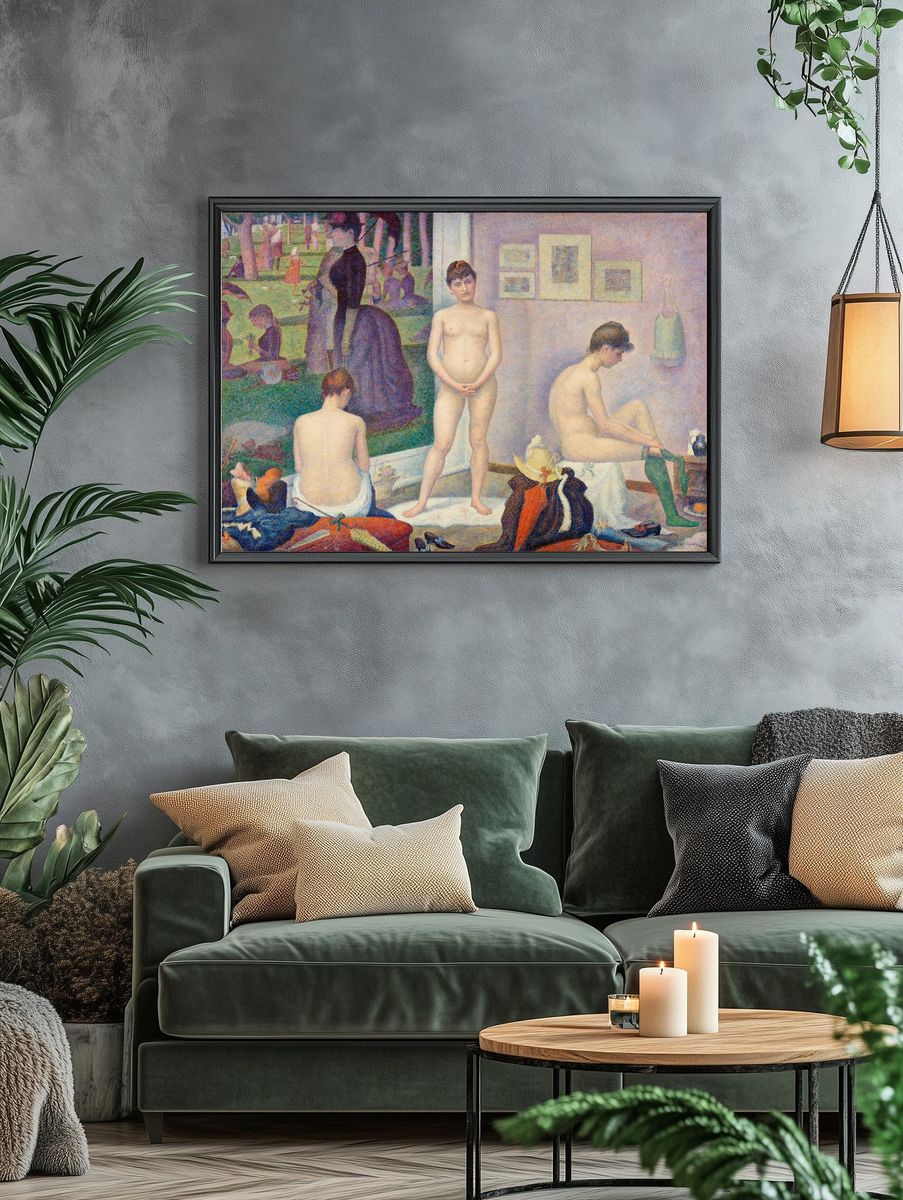 Dragon Rider — Fantasy Art Print. — room view 4