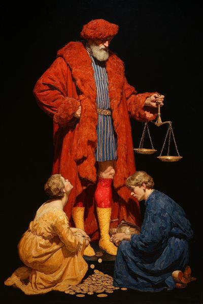 The Merchant — Fine Art Print. poster