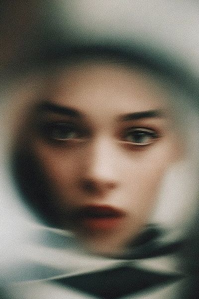 Mysterious Portrait — Fine Art Print. poster