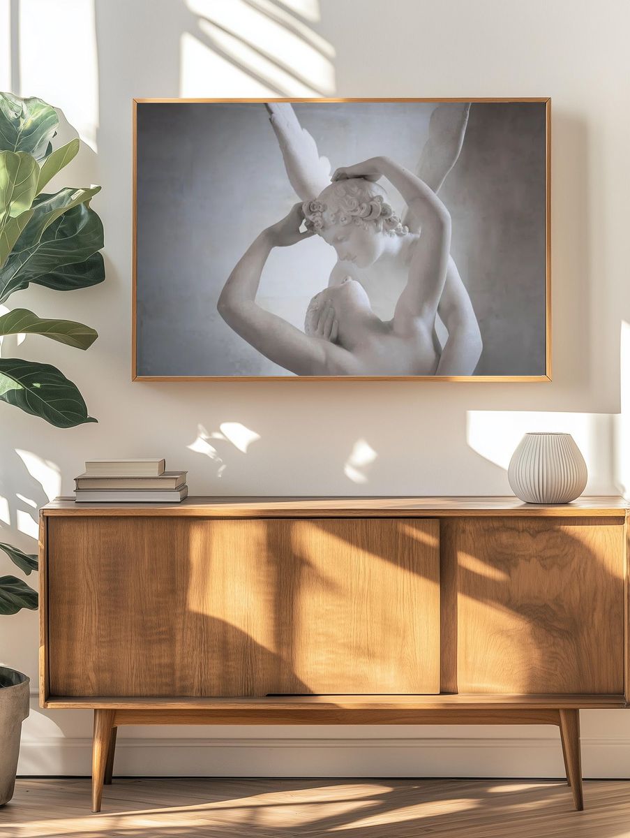 Cupid and Psyche — Fine Art Print. — room view 3