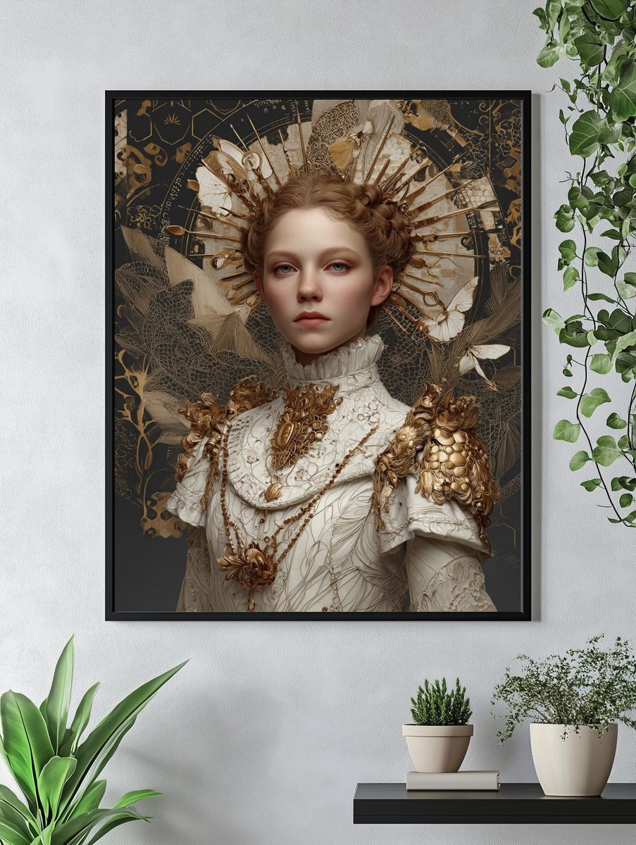 Regal Elegance — Fine Art Print. — room view 4