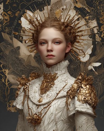 Regal Elegance — Fine Art Print. poster