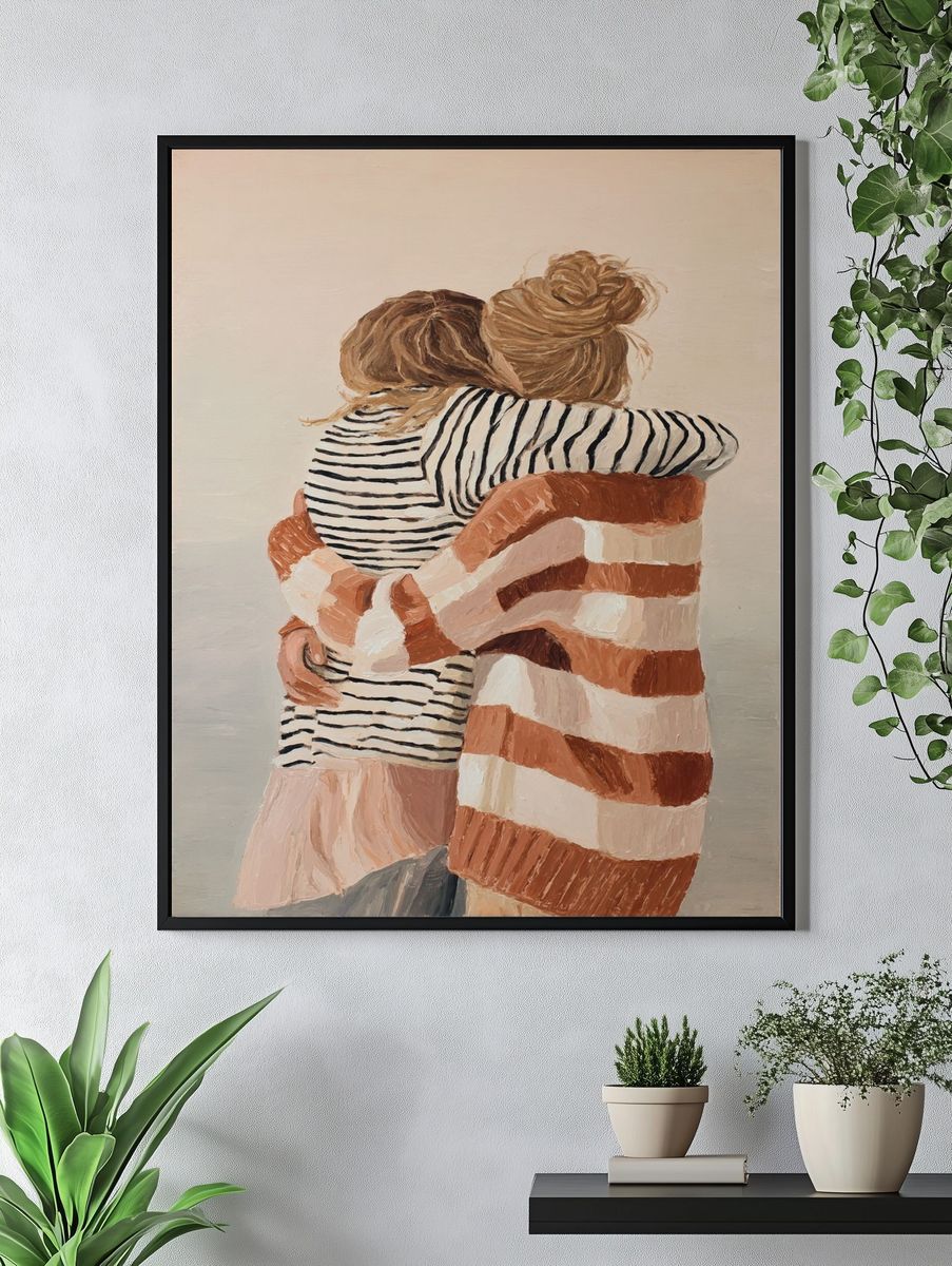 Warm Embrace — Fine Art Print. — room view 4