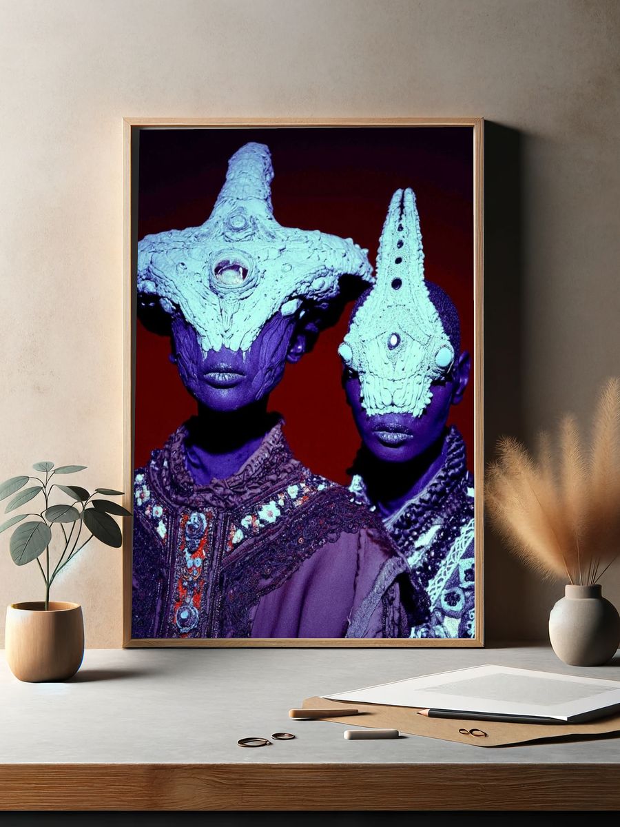 Surreal Portraits — Fine Art Print. — room view 2