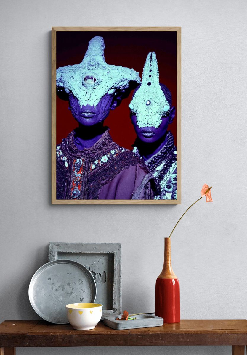 Surreal Portraits — Fine Art Print. — room view 3