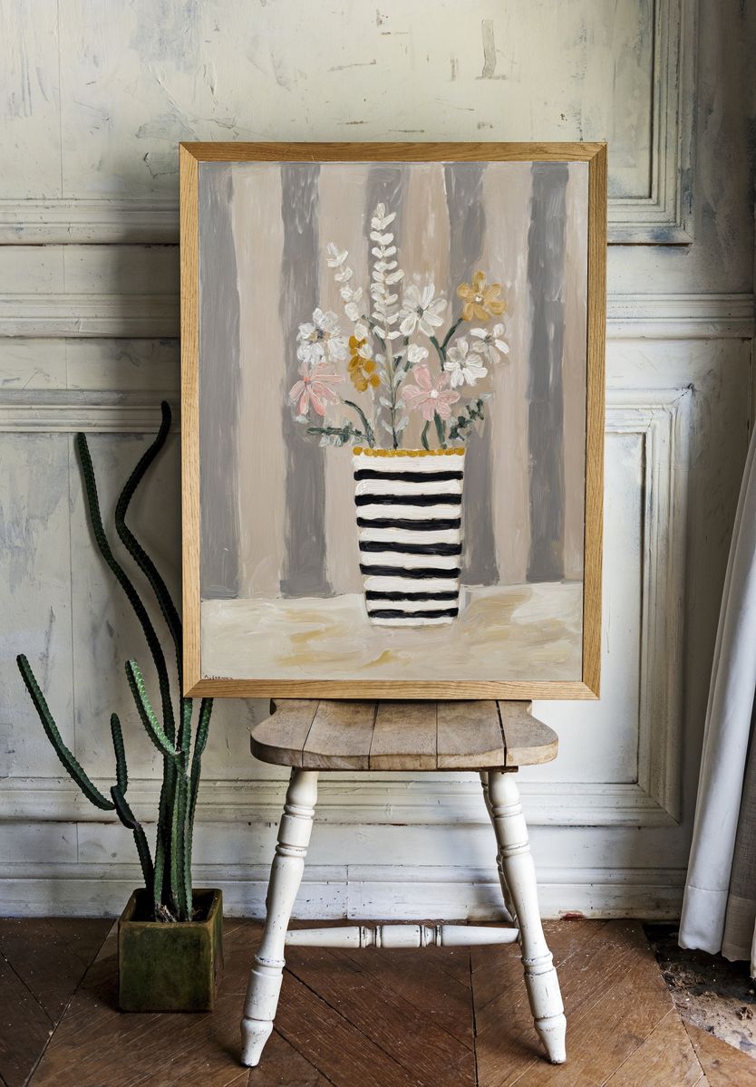 Floral Arrangement — Fine Art Print. — room view 1