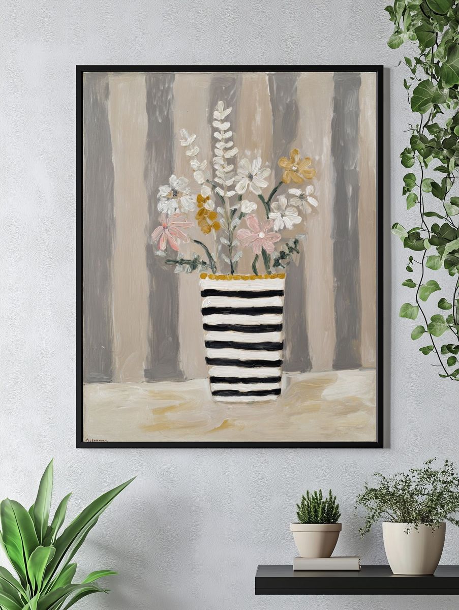Floral Arrangement — Fine Art Print. — room view 4
