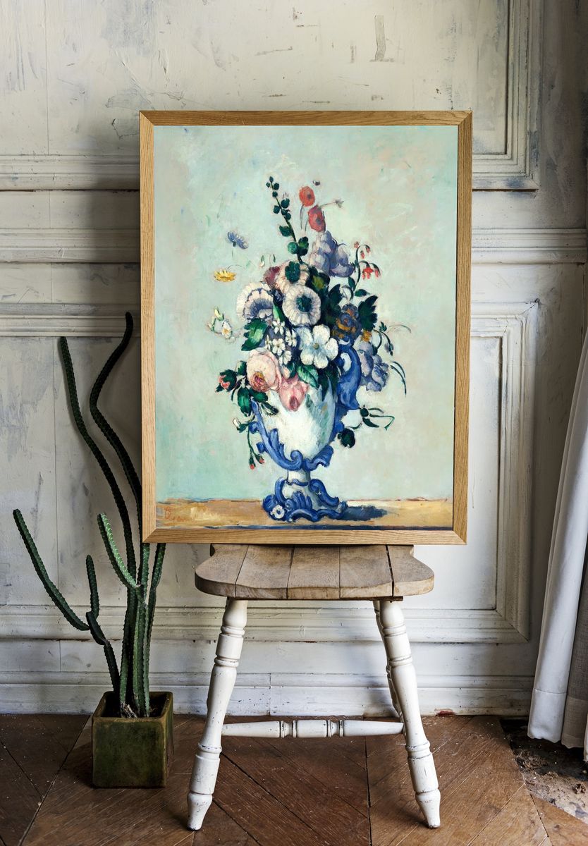 Paul Cézanne 's Rococo Vase. — room view 1