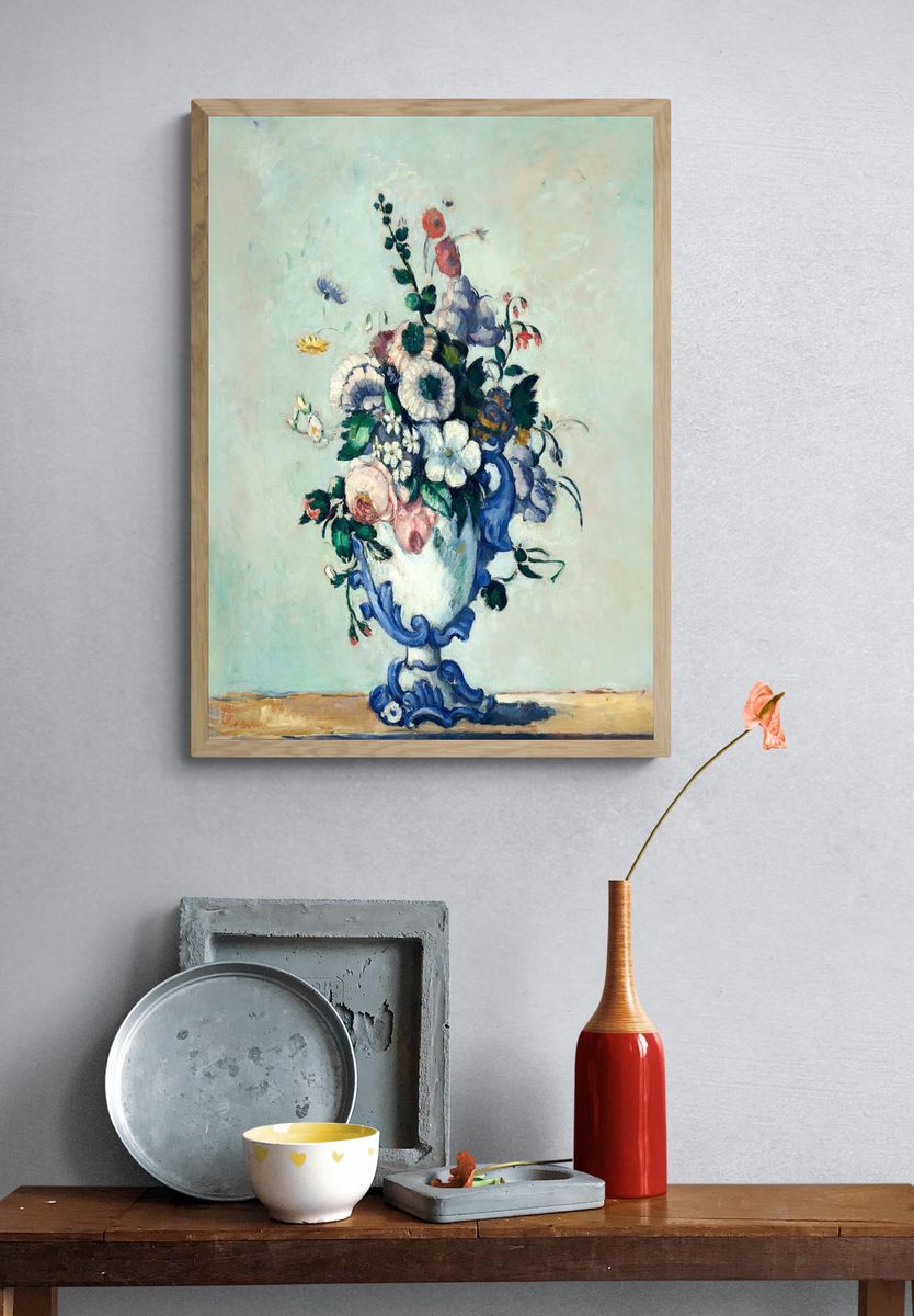 Paul Cézanne 's Rococo Vase. — room view 3