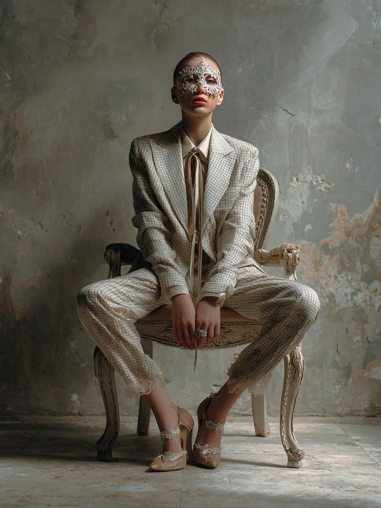Fashion Portrait — Fine Art Print. poster detail