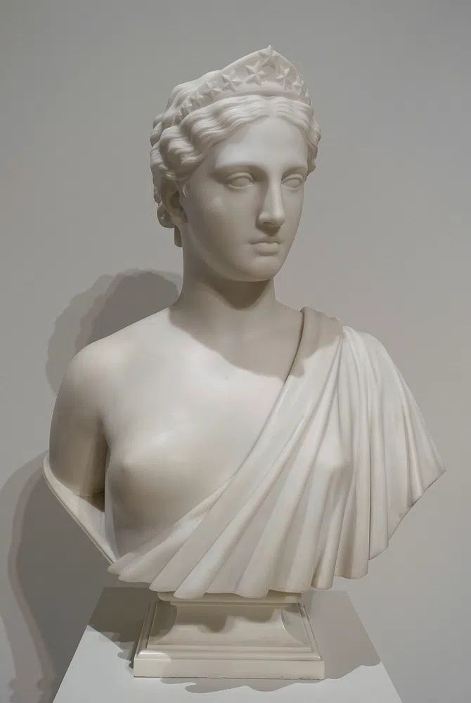 Classical Bust — Fine Art Print. poster detail