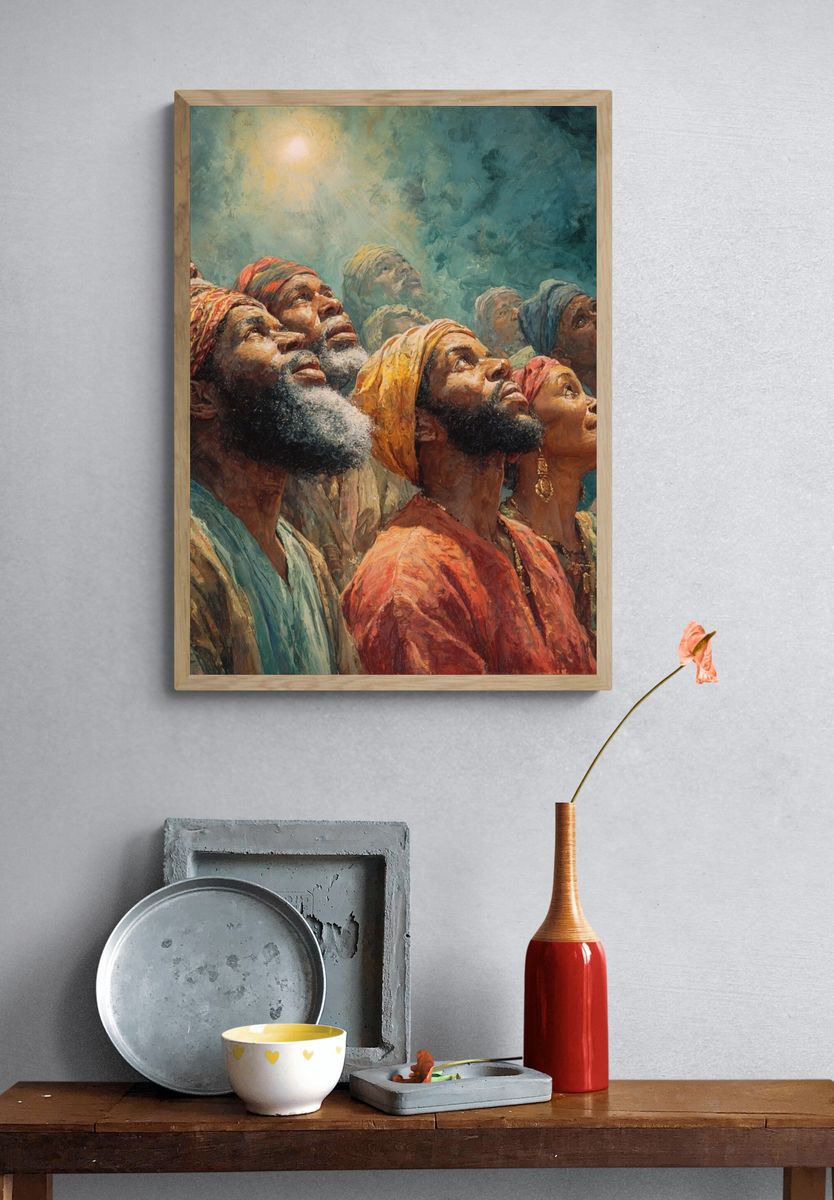 Hopeful Souls — Fine Art Print. — room view 3