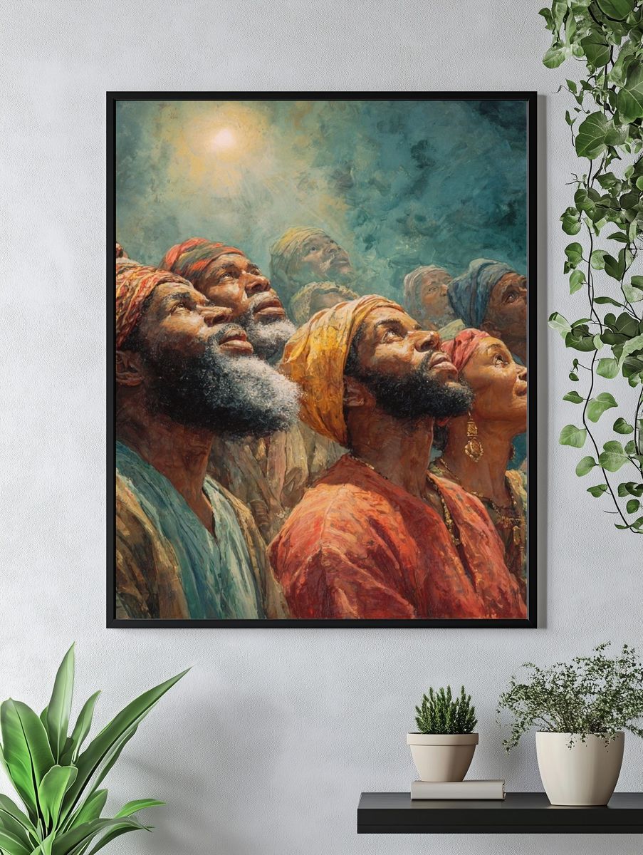 Hopeful Souls — Fine Art Print. — room view 4