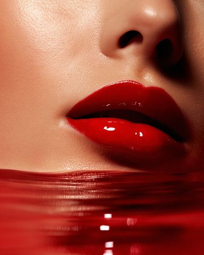 Red Lips — Fashion Photography Print. poster print