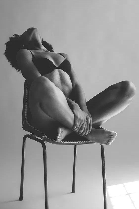 Elegant Nude Portrait — Fine Art Print. poster detail