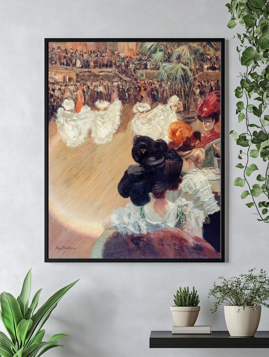 Elegant Ball at the Opera — Fine Art Print. — room view 4