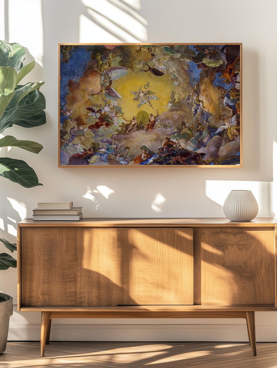 Heavenly Ascension — Fine Art Print. — room view 3