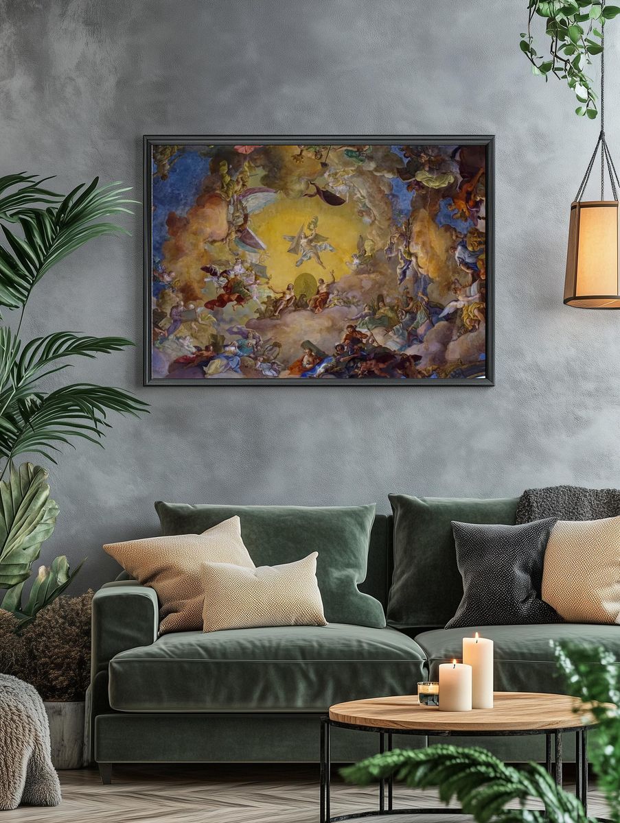 Heavenly Ascension — Fine Art Print. — room view 4
