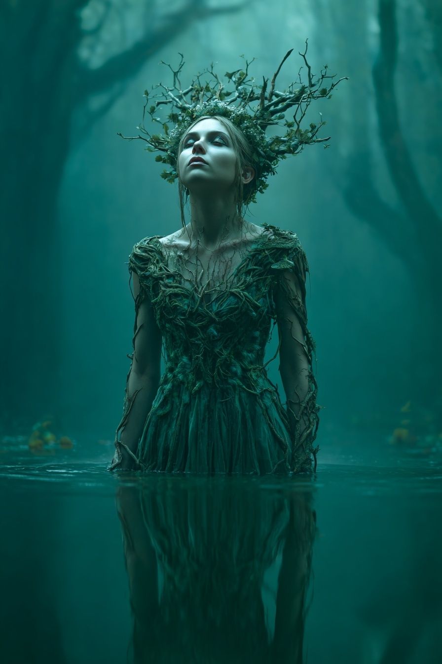 Enchanted Forest Spirit — Fine Art Print. poster detail