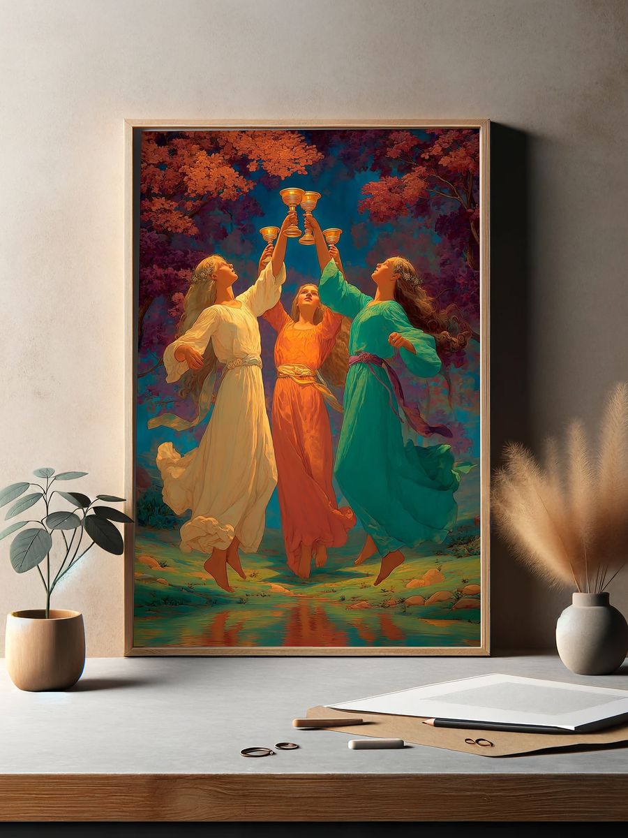 Celebration of Life — Fine Art Print. — room view 2