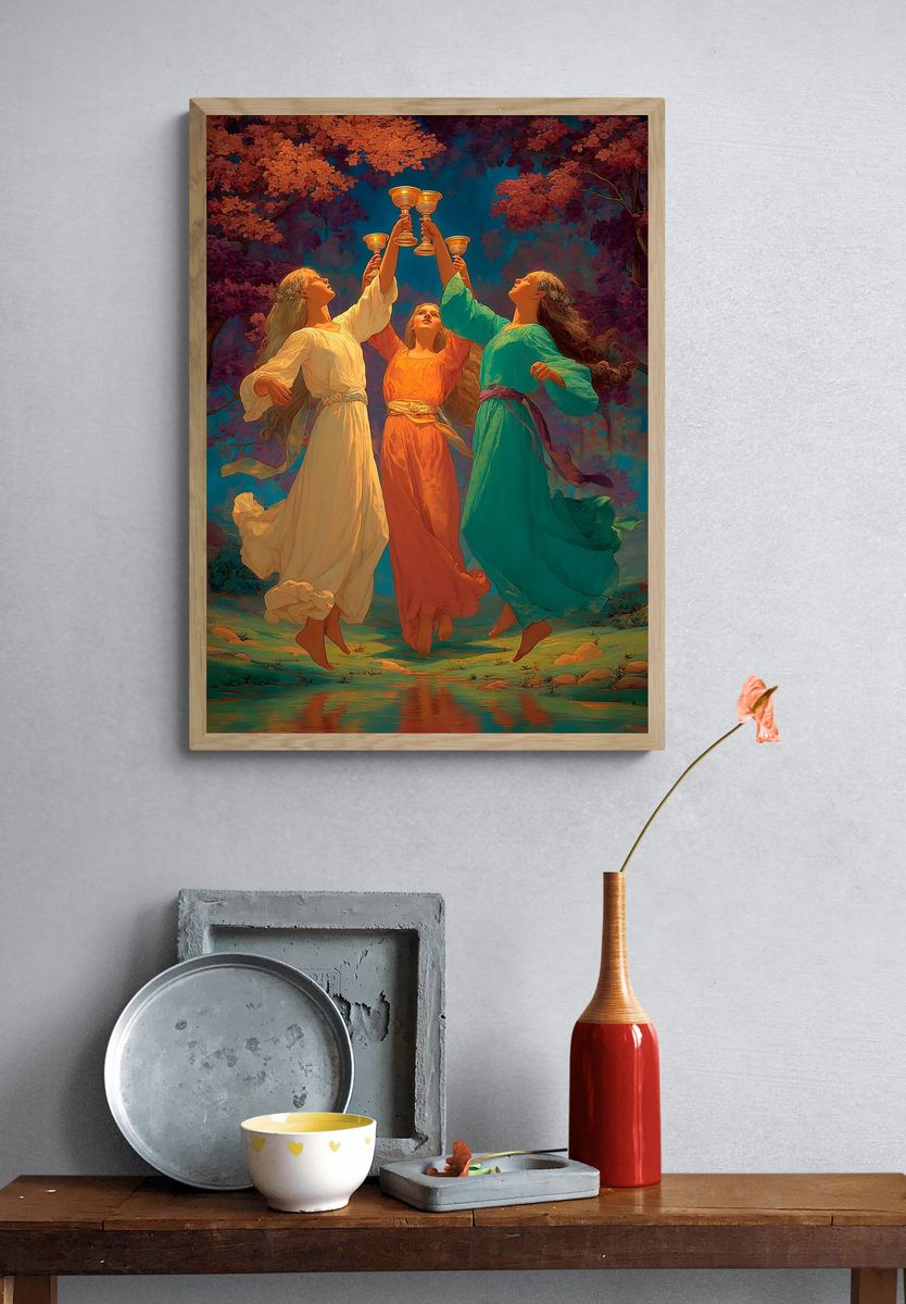 Celebration of Life — Fine Art Print. — room view 3