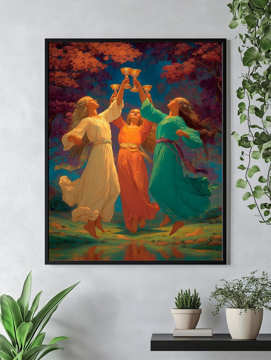 Celebration of Life — Fine Art Print. — room view 4