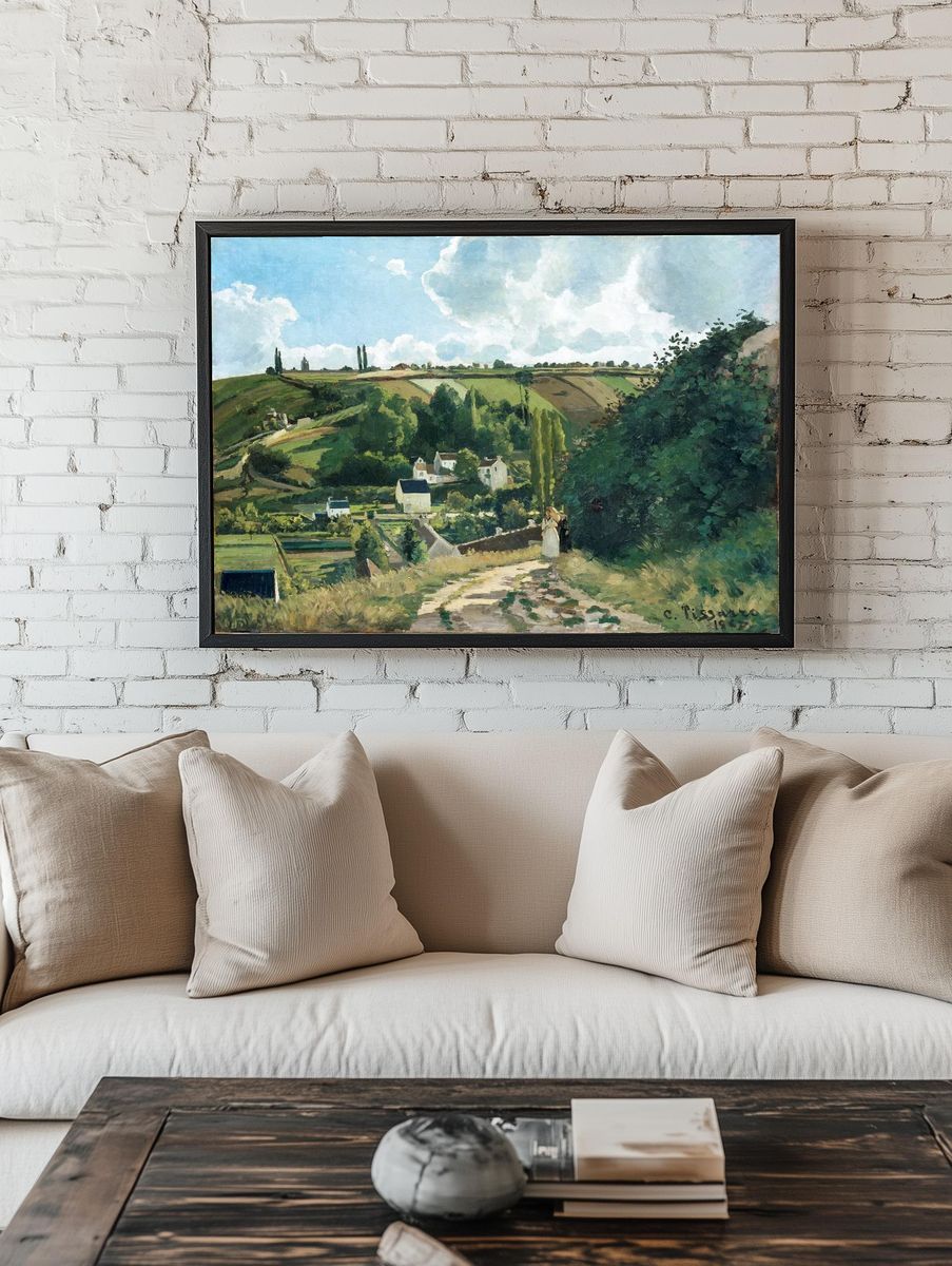 Jalais Hill, Pontoise (1867) Camille. — room view 1