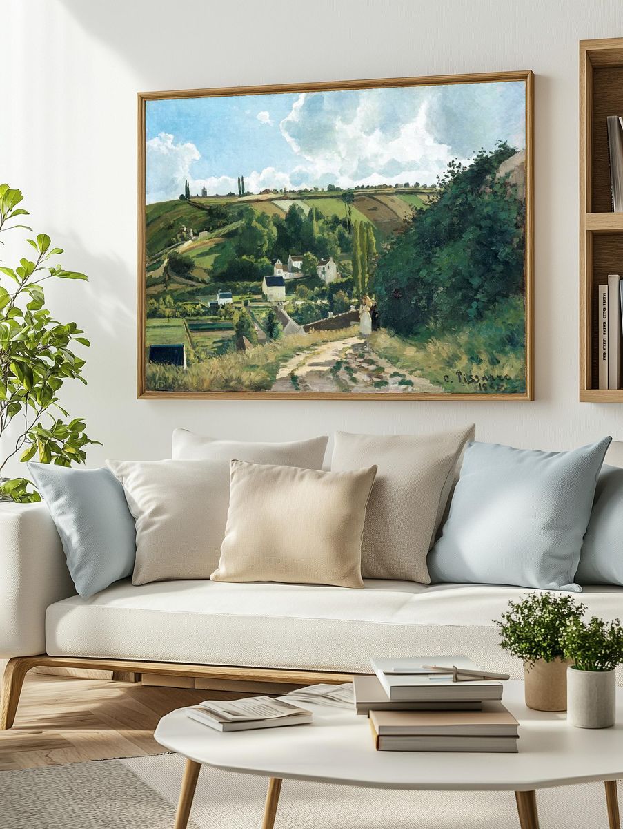 Jalais Hill, Pontoise (1867) Camille. — room view 2