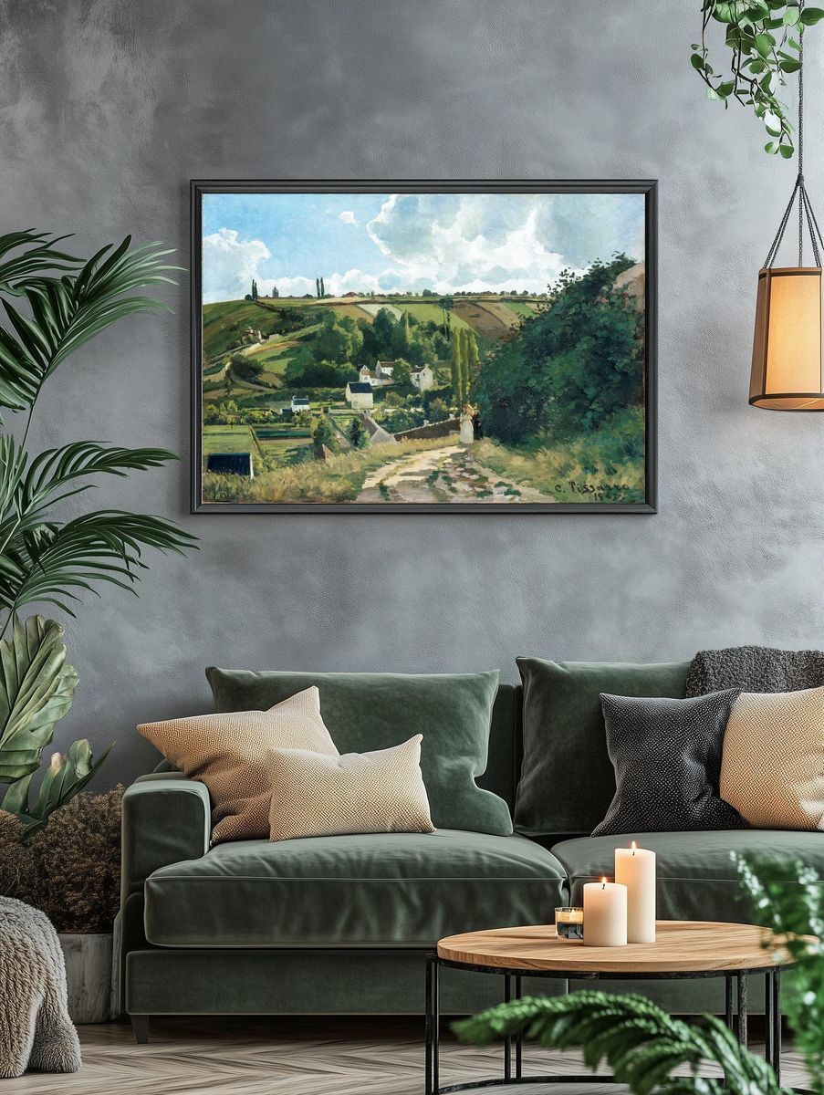 Jalais Hill, Pontoise (1867) Camille. — room view 4