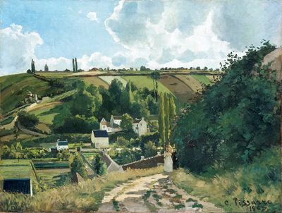 Jalais Hill, Pontoise (1867) Camille. poster